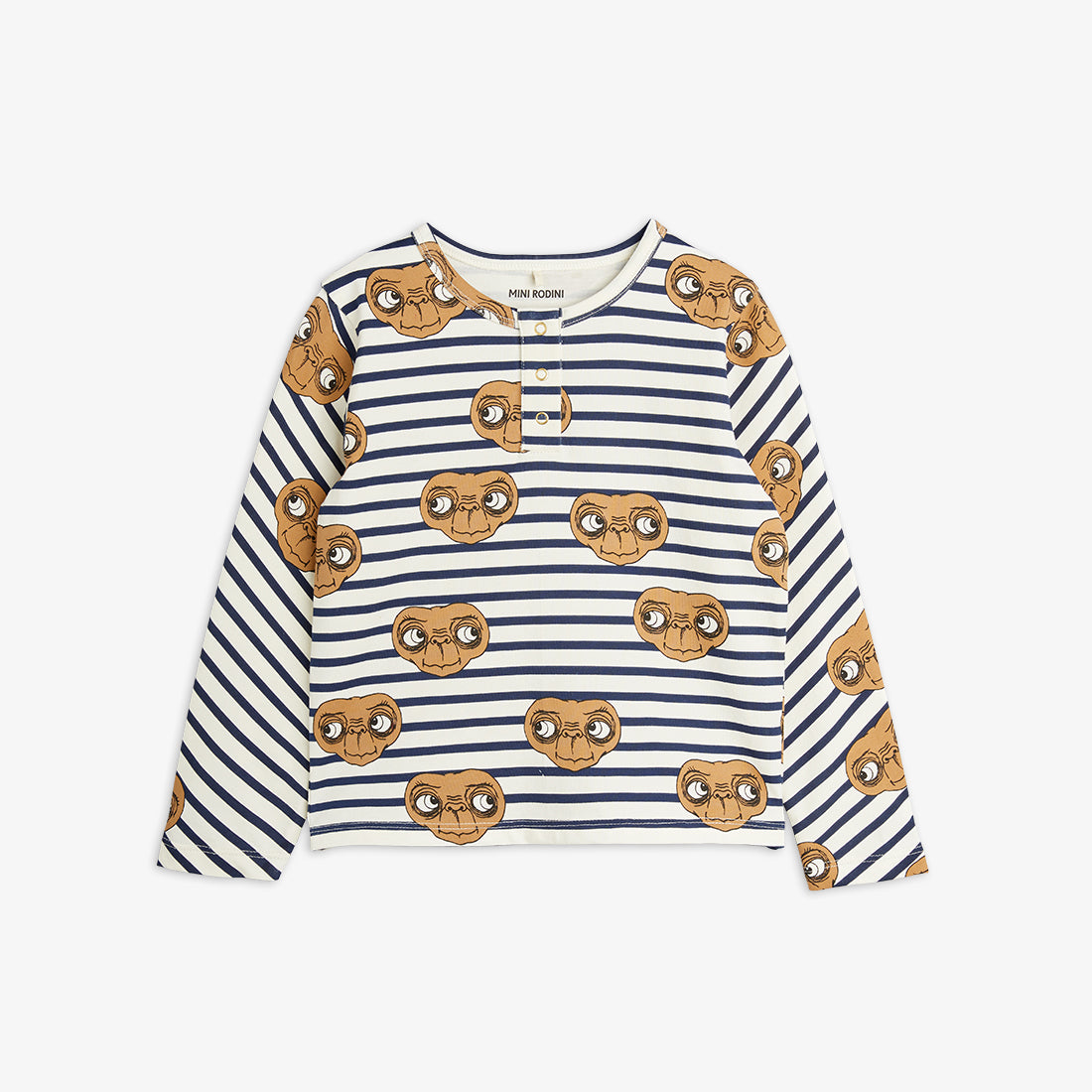 Camiseta a Rayas x E.T.- Mini Rodini