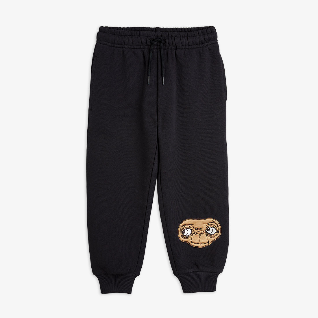Pantalón Jogger Negro x E.T. - Mini Rodini