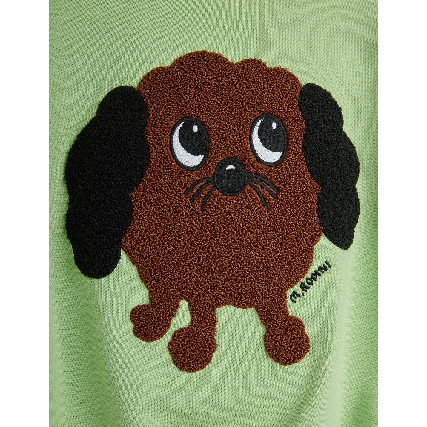 Sudadera “Doggie Chenille” – Mini Rodini