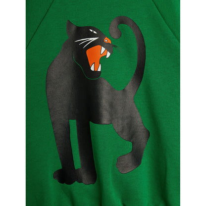 Sudadera Pantera Verde | Mini Rodini