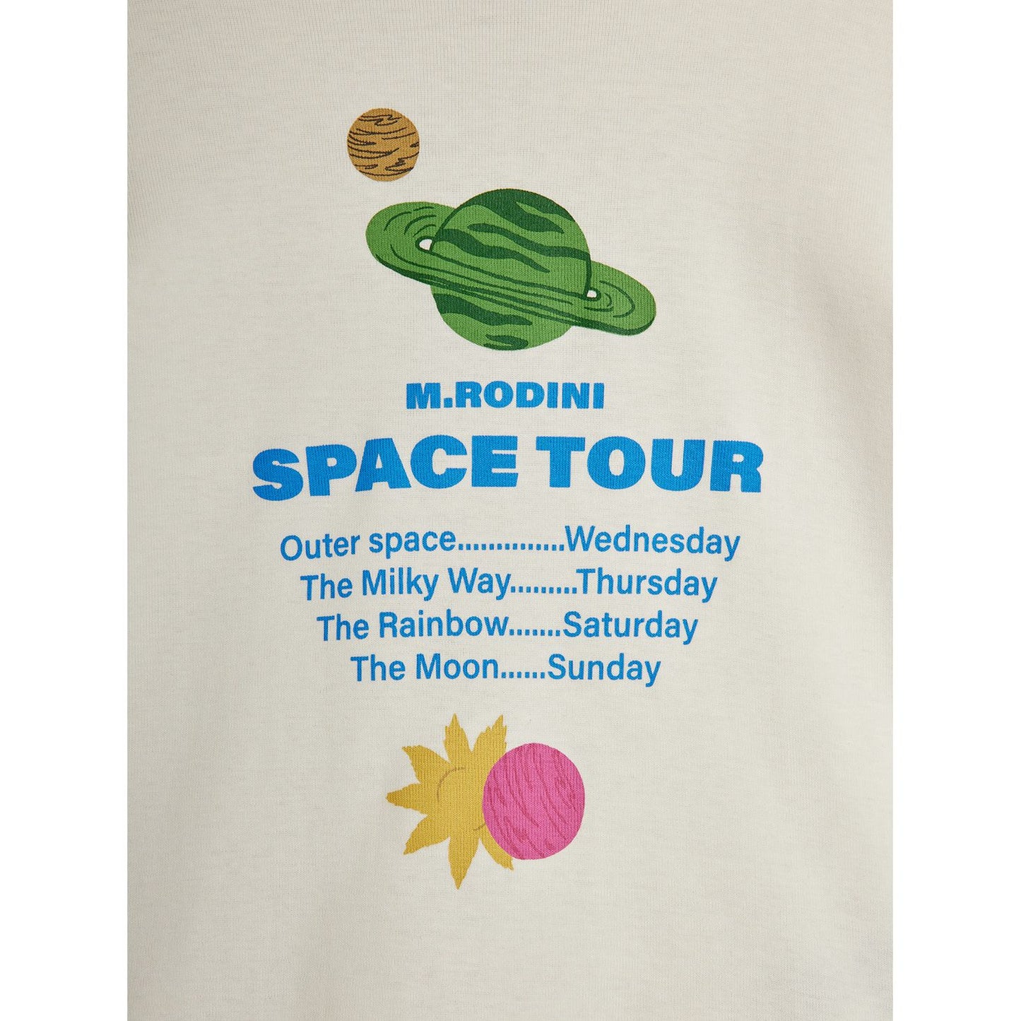 Camiseta “Space Tour” – Mini Rodini