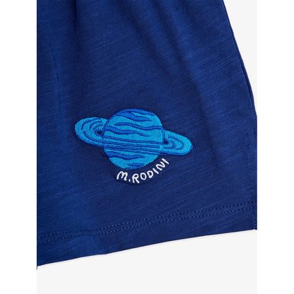 Shorts azul marino “Space Tour” – Mini Rodini