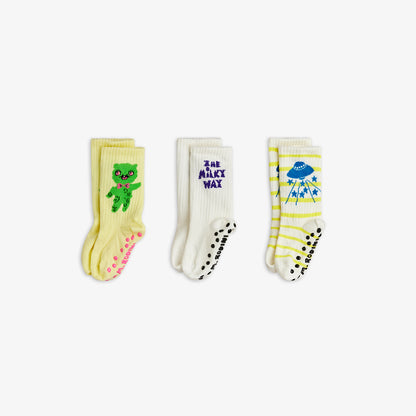Pack de calcetines antideslizantes “The Milky Way” (3 pares) – MINI RODINI