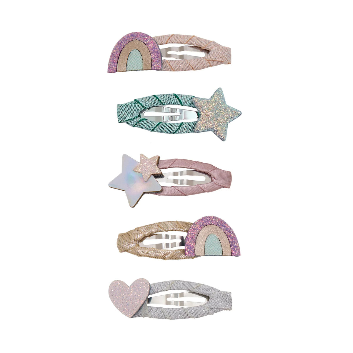Pack 5 Pinzas de Pelo Rainbow – Mimi & Lula