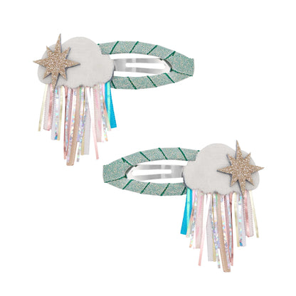 Pack de 2 pinzas de pelo Rainy Cloud – Mimi & Lula