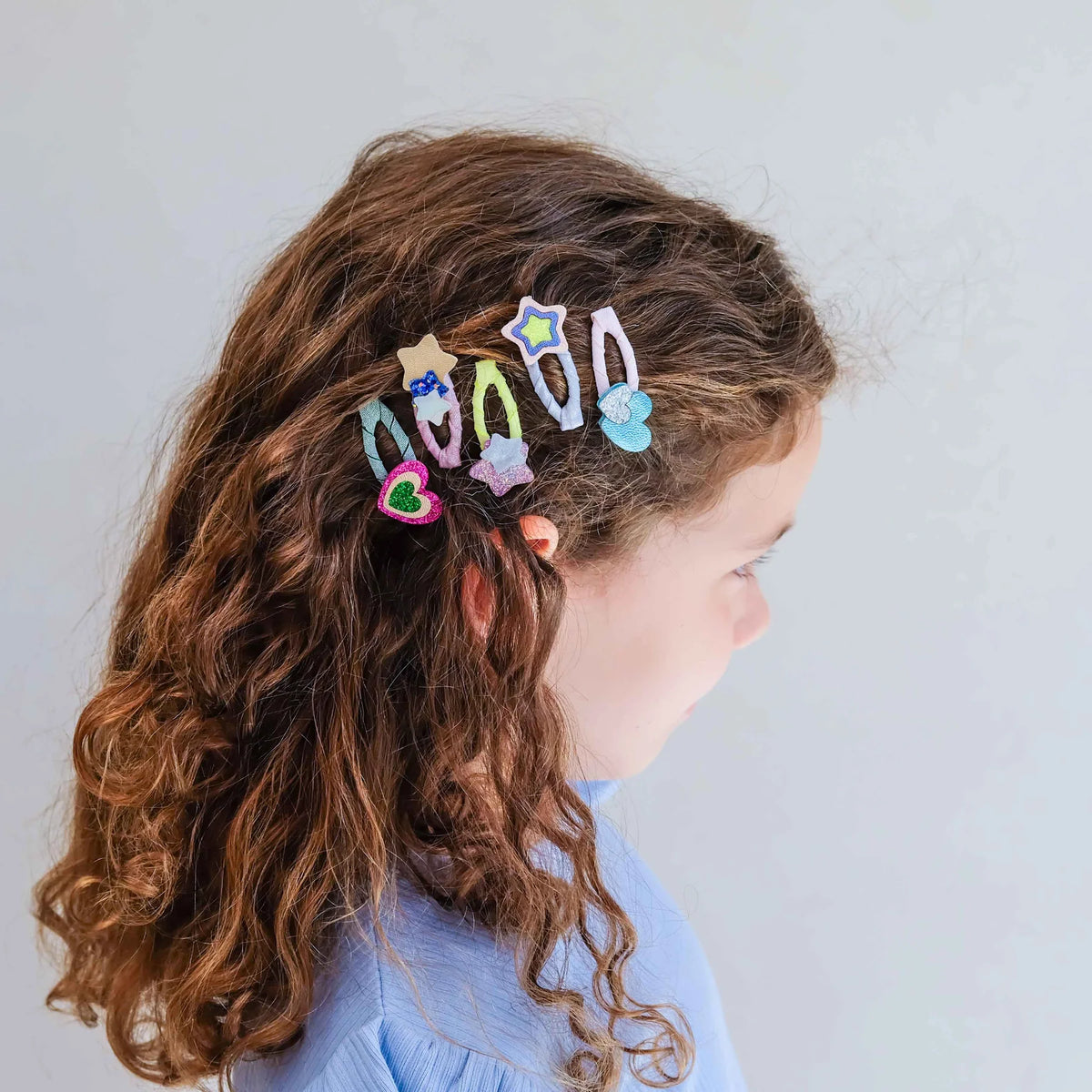 Pack 5 Mini Pinzas Layered Hearts & Stars – Mimi & Lula