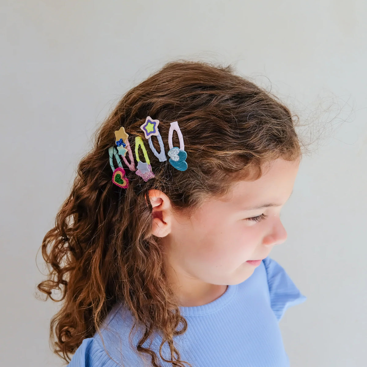 Pack 5 Mini Pinzas Layered Hearts & Stars – Mimi & Lula