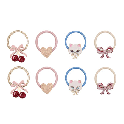 Pack 8 mini gomas Kittybow – Mimi & Lula