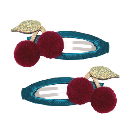 Pack 2 Pinzas Pom Pom Cherries – Mimi & Lula