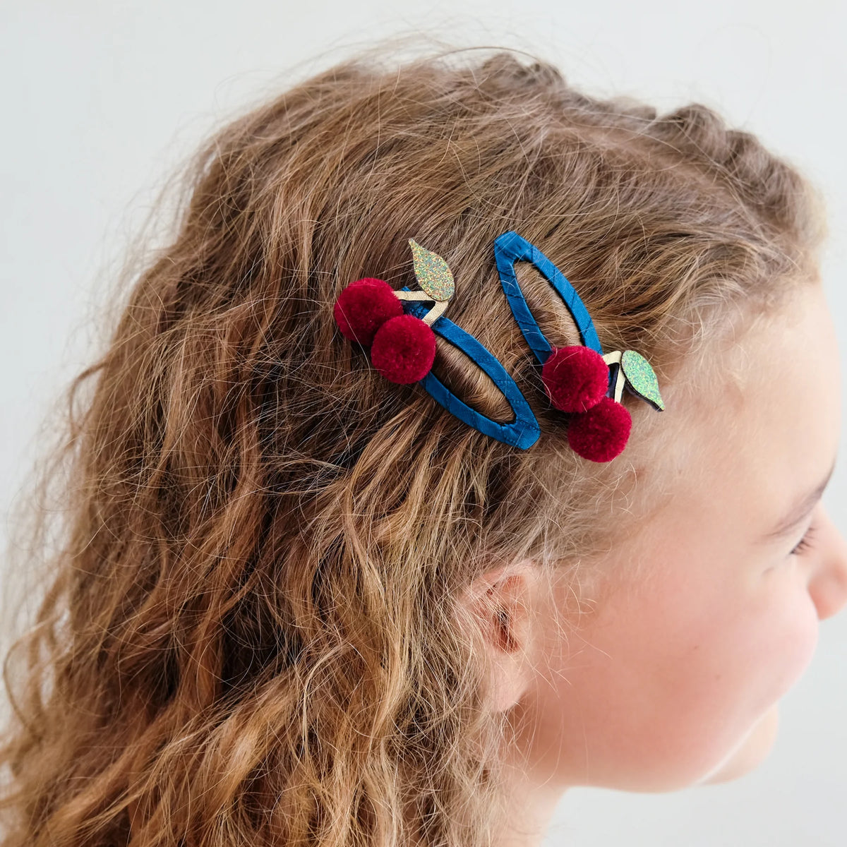 Pack 2 Pinzas Pom Pom Cherries – Mimi & Lula