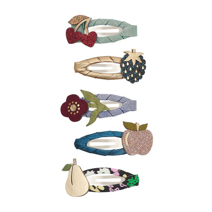 Pack 5 Mini Pinzas Winter Fruits – Mimi & Lula