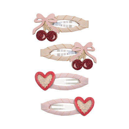 Pack 4 Pinzas Fancy Cherries – Mimi & Lula