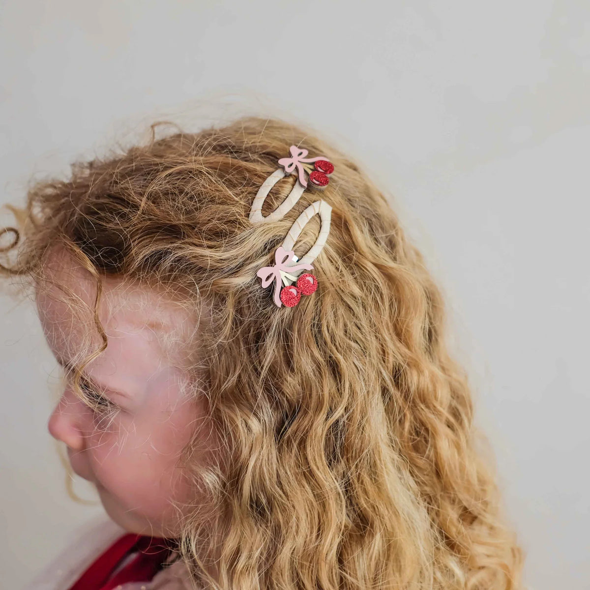 Pack 4 Pinzas Fancy Cherries – Mimi & Lula