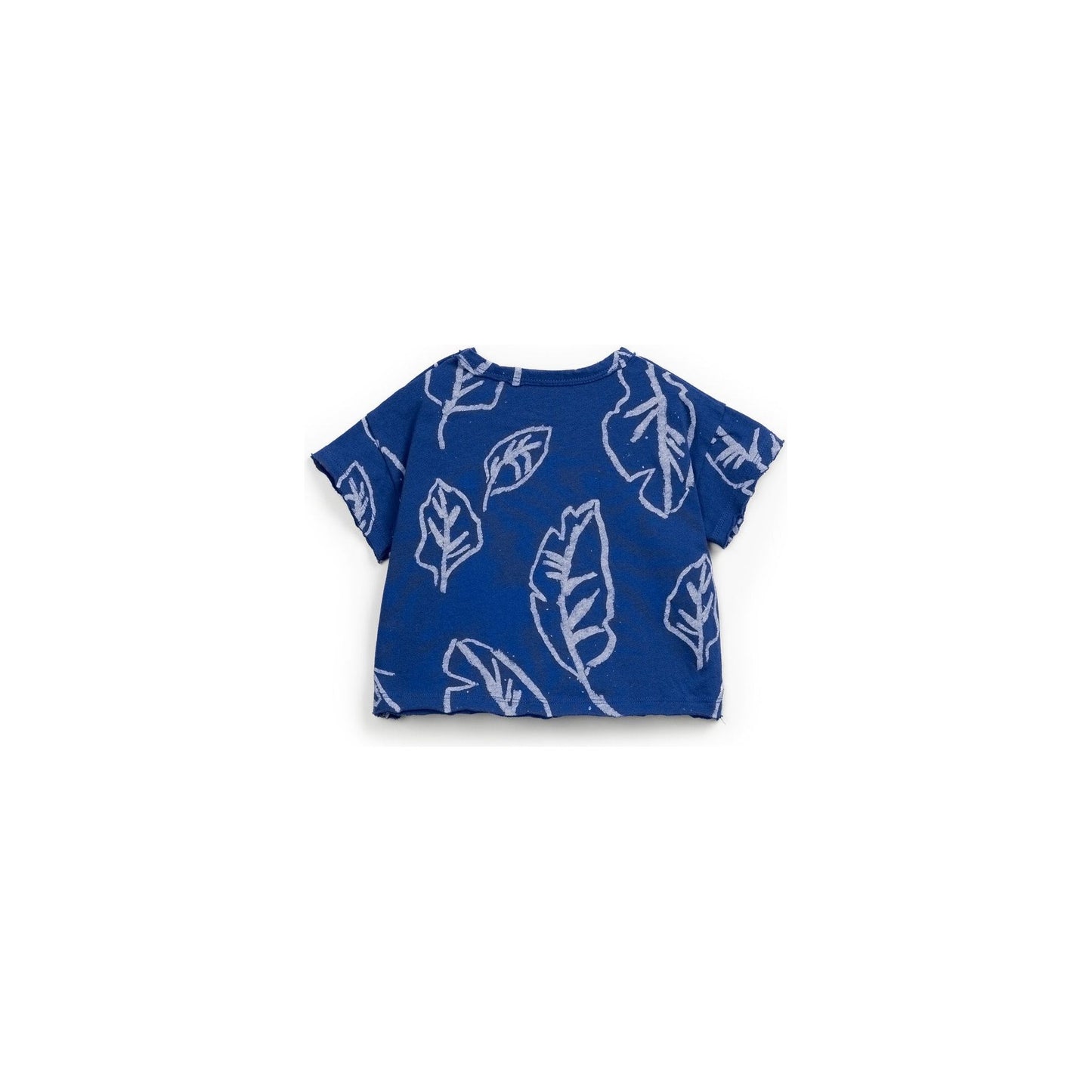 Camiseta de Bebé con Estampado de Hojas – Mezcla de Algodón Orgánico y Reciclado – Play Up