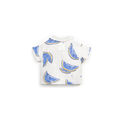 Camisa de Bebé con Estampado de Sandías – 100% Algodón Orgánico – Play Up