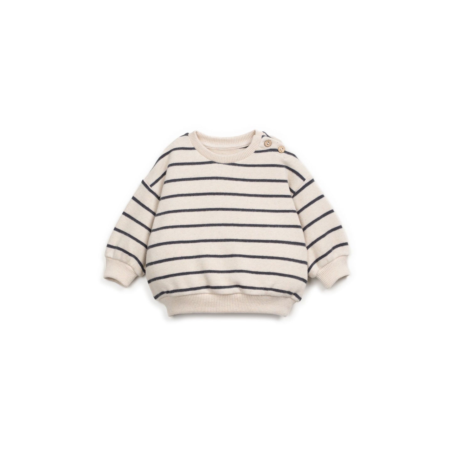 Sudadera Rayas Beige - Play Up