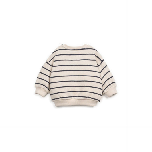 Sudadera Rayas Beige - Play Up