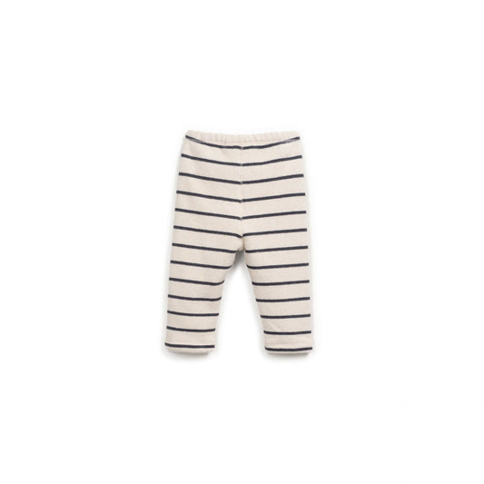 Pantalón de Punto Rayas Azul Marino | Play Up