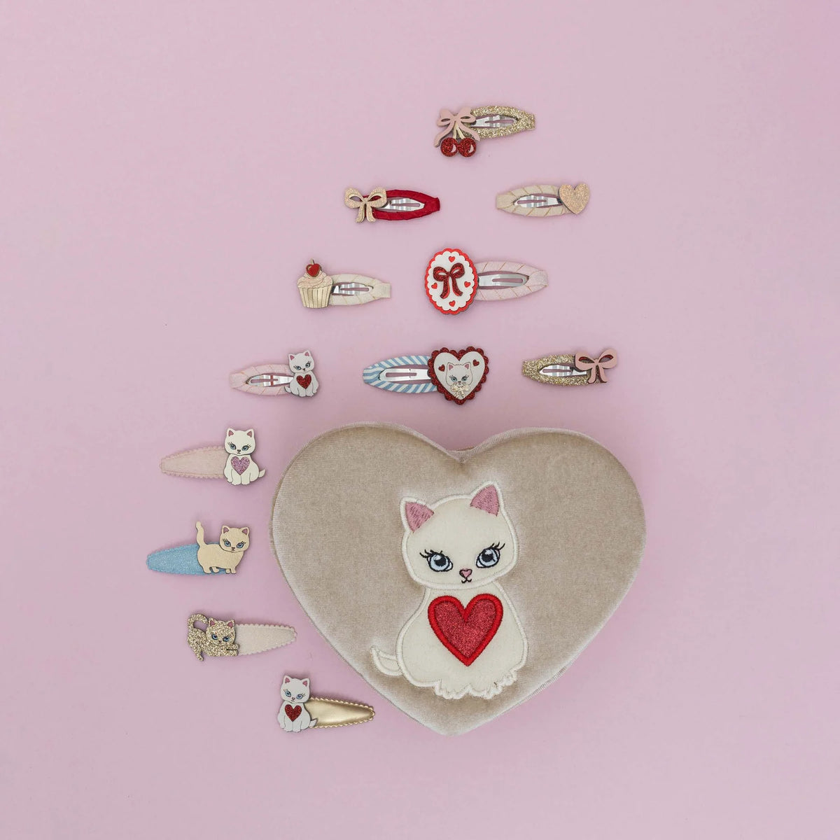 Pack 5 Mini Pinzas Kittybow – Mimi & Lula