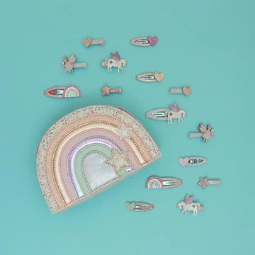 Pack 4 Pinzas de Pelo Unicorn & Rainbow – Mimi & Lula