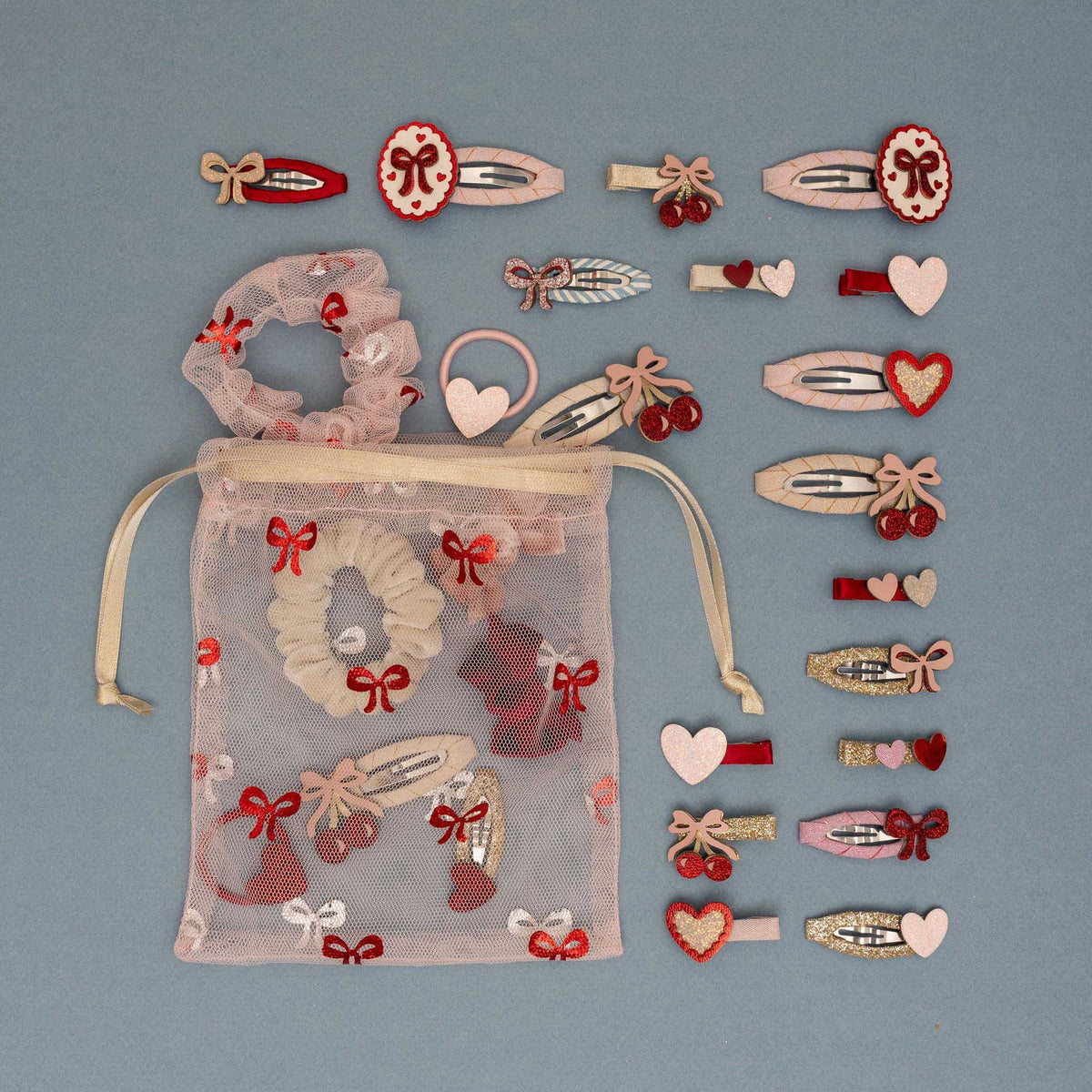 Pack 4 Pinzas Fancy Cherries – Mimi & Lula