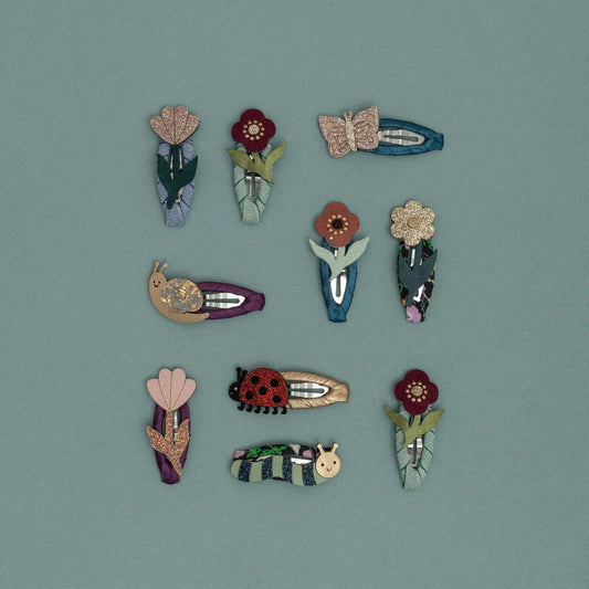 Pack 5 Mini Pinzas Winter Mini Beasts – Mimi & Lula