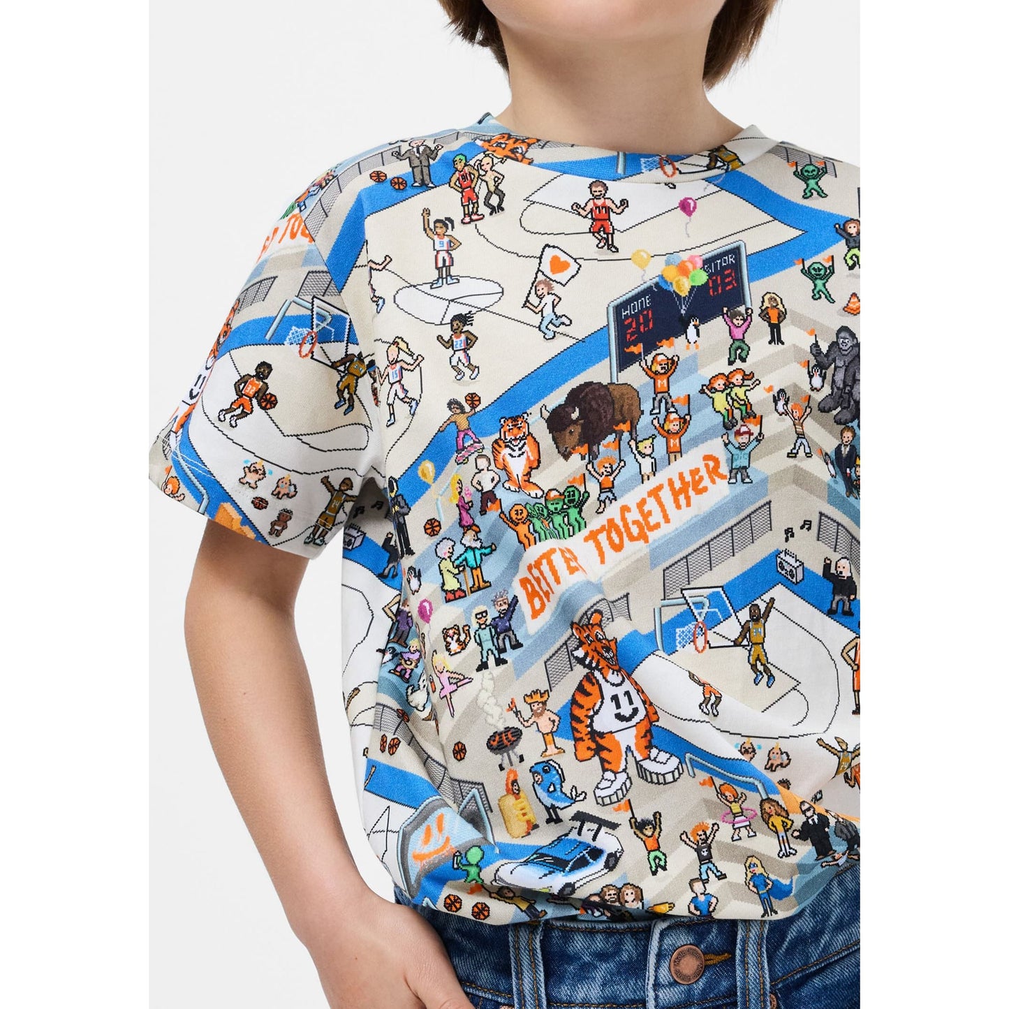 Camiseta Ralphie Basket Píxeles – MOLO