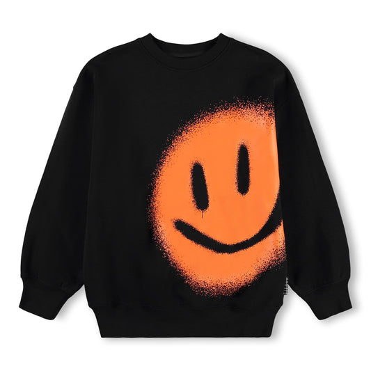 Sudadera Smile Negra – MOLO