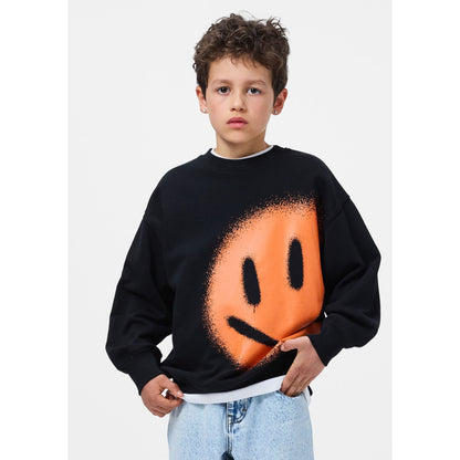 Sudadera Smile Negra – MOLO