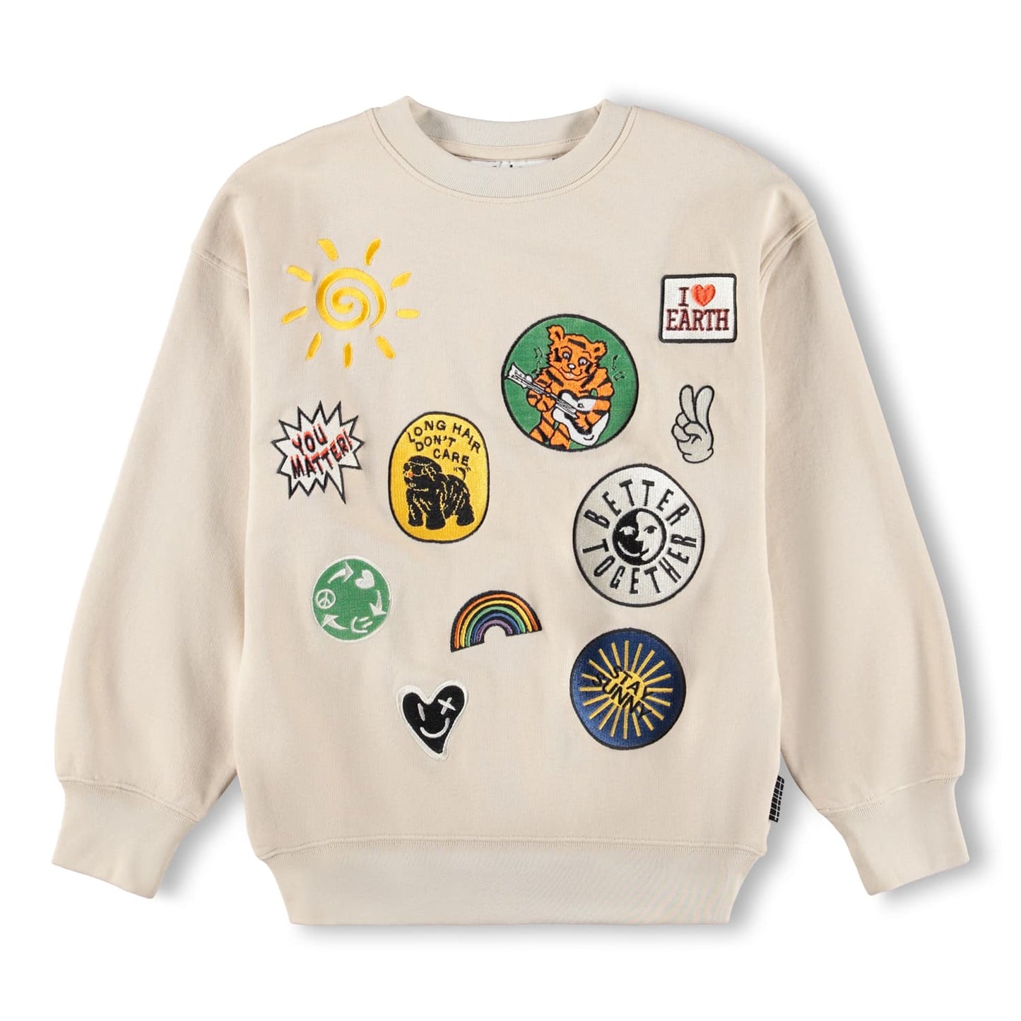 Sudadera Mar Patch Party – MOLO