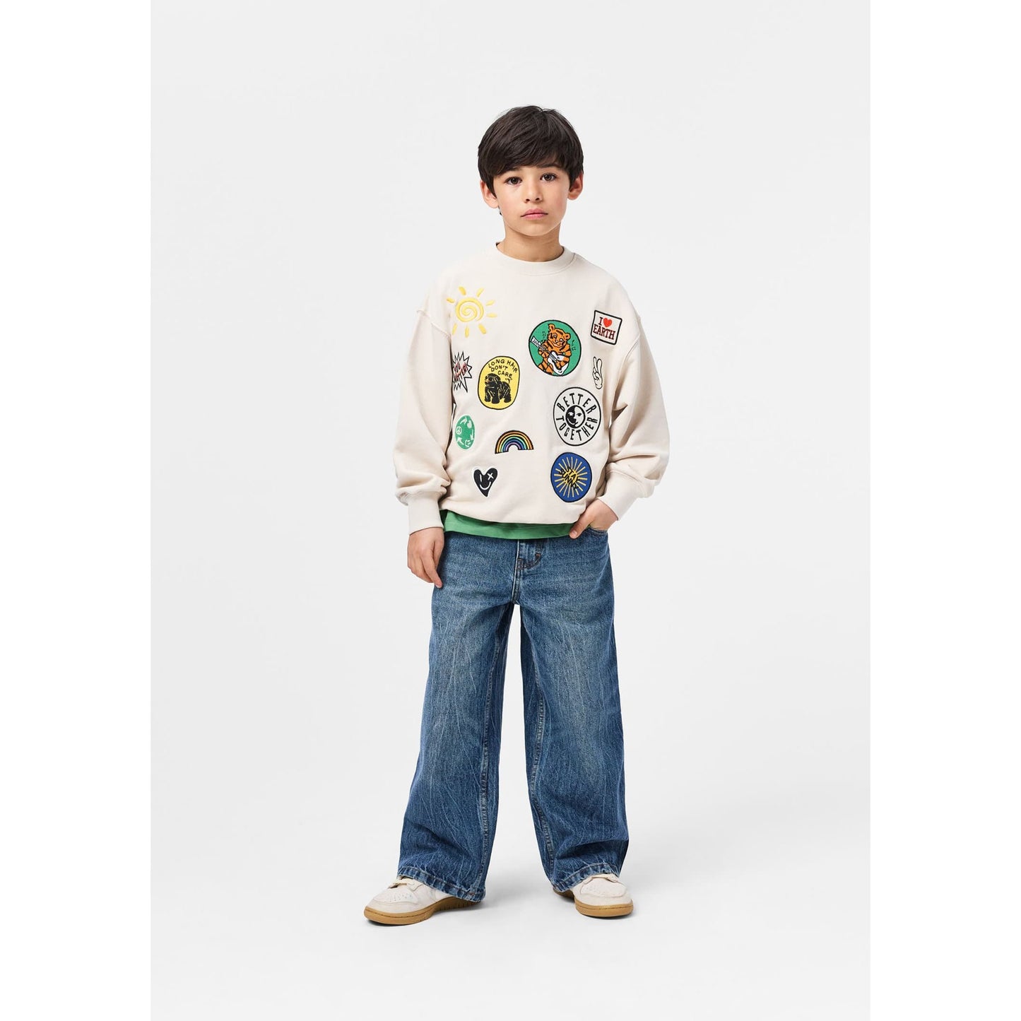 Sudadera Mar Patch Party – MOLO