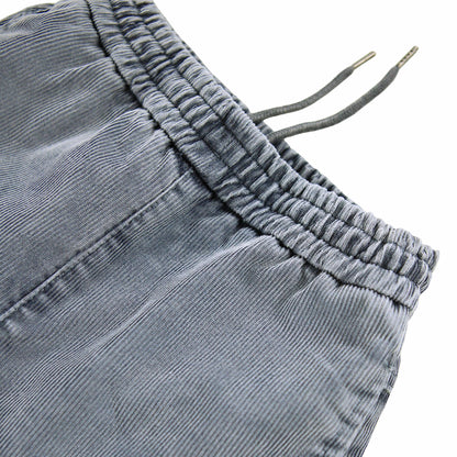 Pantalón de Pana Gris con Cintura Elástica - MOLO