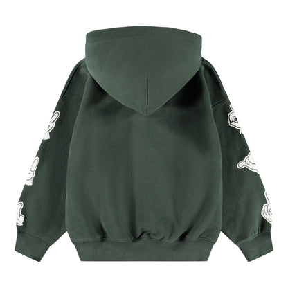 Sudadera con Capucha Peace Verde Oliva – MOLO