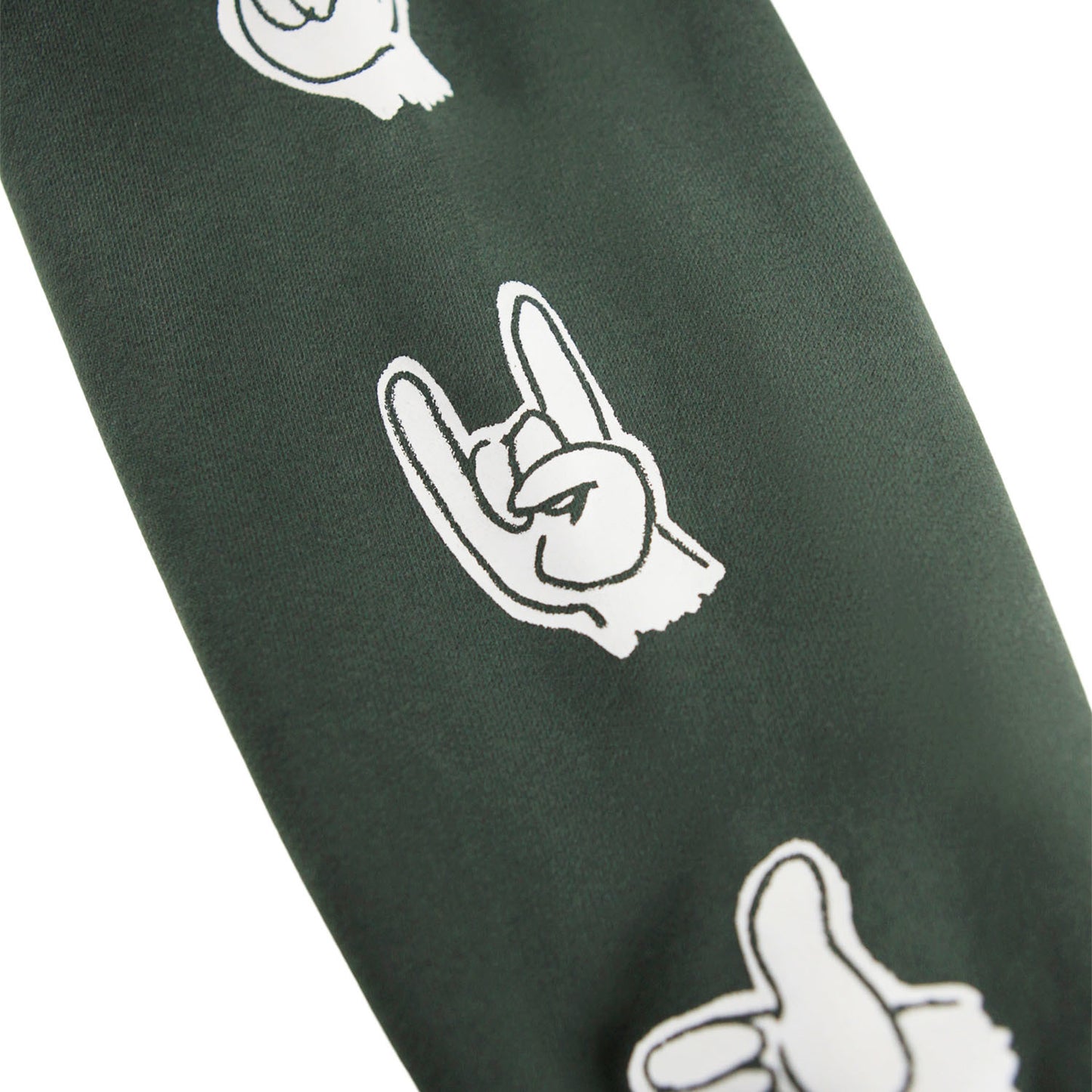 Sudadera con Capucha Peace Verde Oliva – MOLO