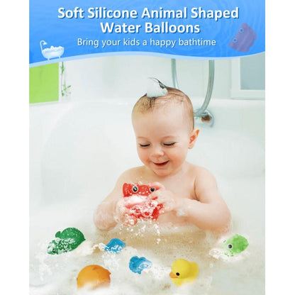 Set de Juguetes de Baño – 3 Animales + Bolsa de Malla | Soppycid