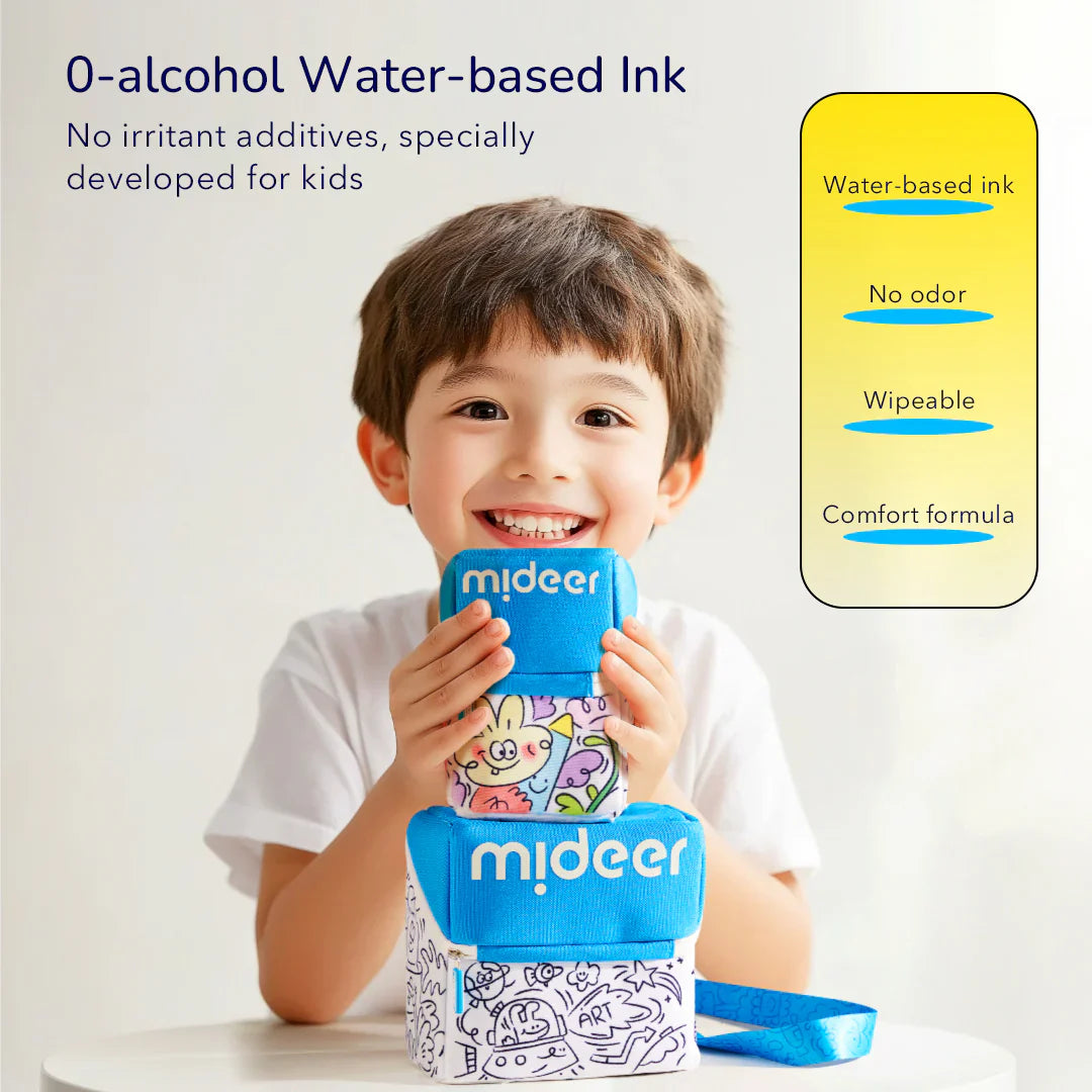 Brush Tip Acrylic Markers with Case – Mideer