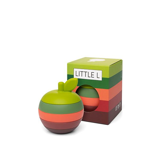 Juguete Apilable Silicona Manzana – Little L