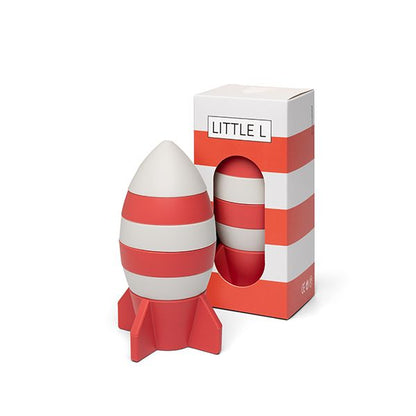 Cohete Apilable Rojo y Blanco – Little L