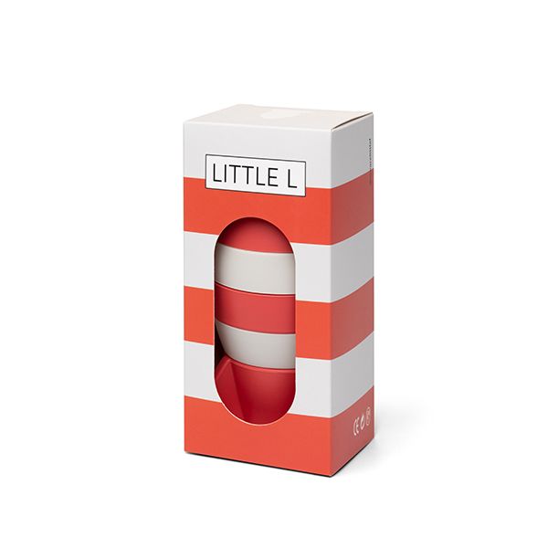 Cohete Apilable Rojo y Blanco – Little L