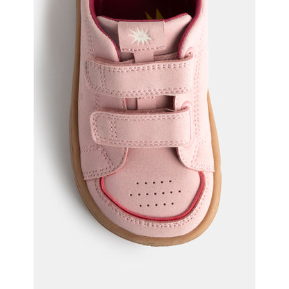 Zapatillas “Rafi Rosa” – Velcro Rosa Empolvado -  KOOPS