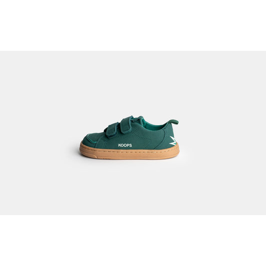 Zapatillas  “Rafi Verde” – Velcro Verde Selva - KOOPS