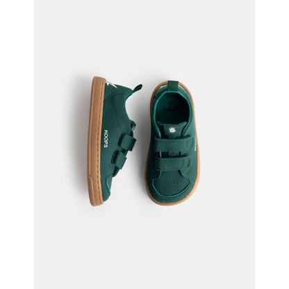 Zapatillas  “Rafi Verde” – Velcro Verde Selva - KOOPS