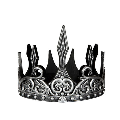 Corona medieval plateada – Great Pretenders