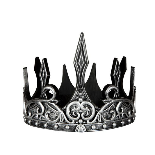 Corona medieval plateada – Great Pretenders