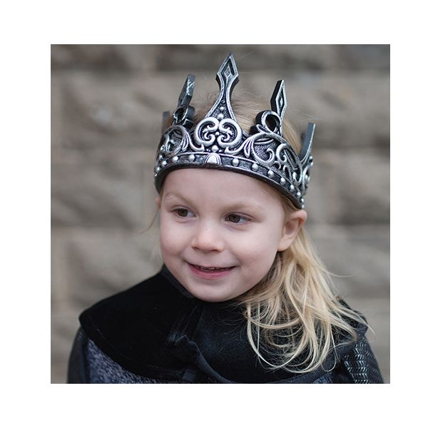 Corona medieval plateada – Great Pretenders