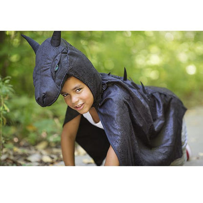 Capa de dragón Midnight azul oscuro – Great Pretenders