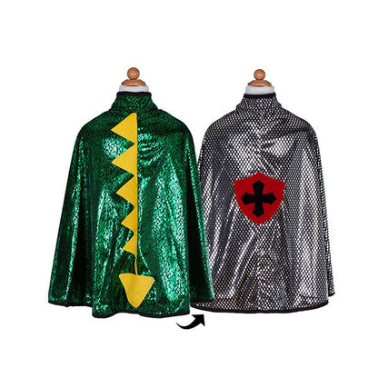 Capa Reversible Dragón/Caballero | Great Pretenders