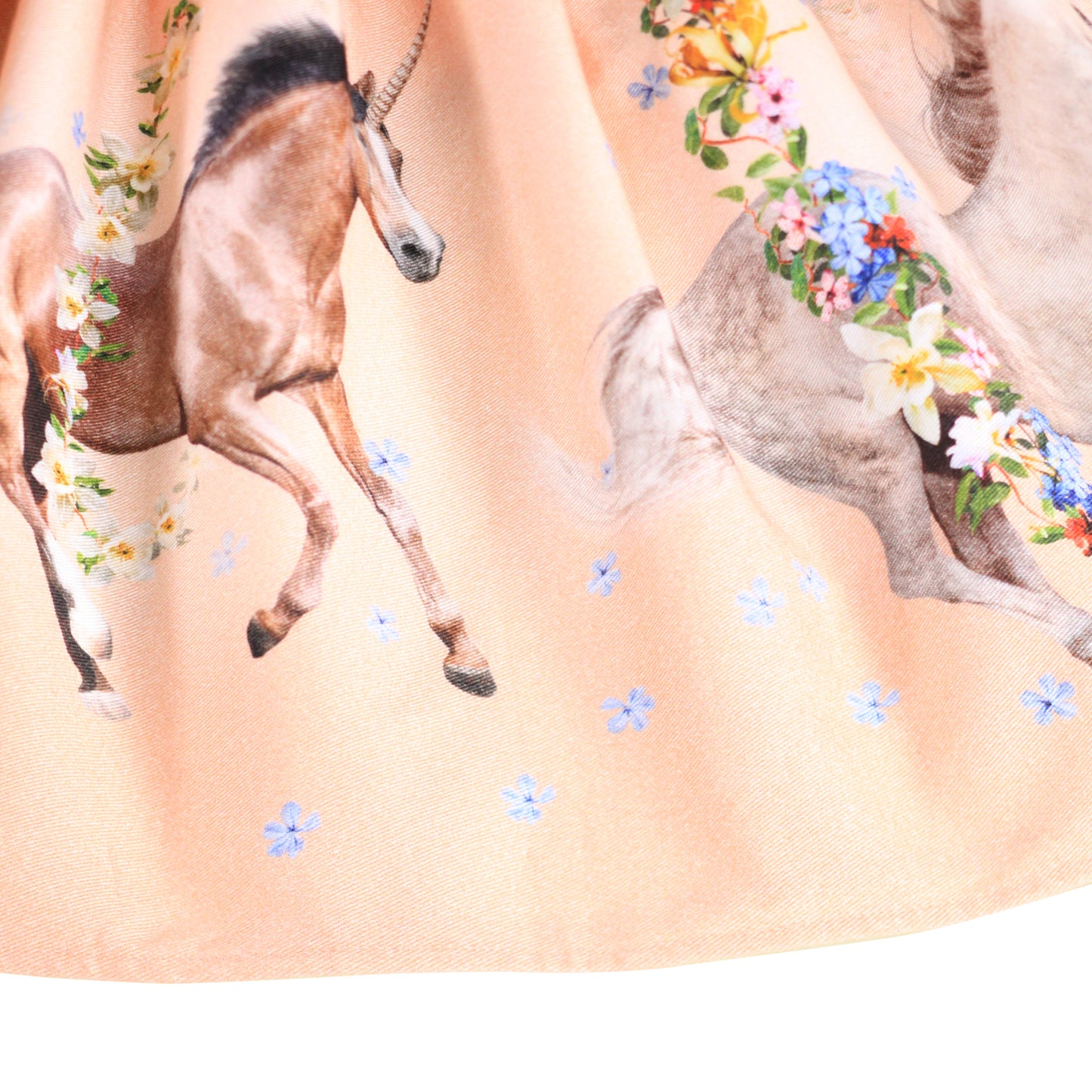Vestido Unicornio Manga Larga Melocotón | MOLO