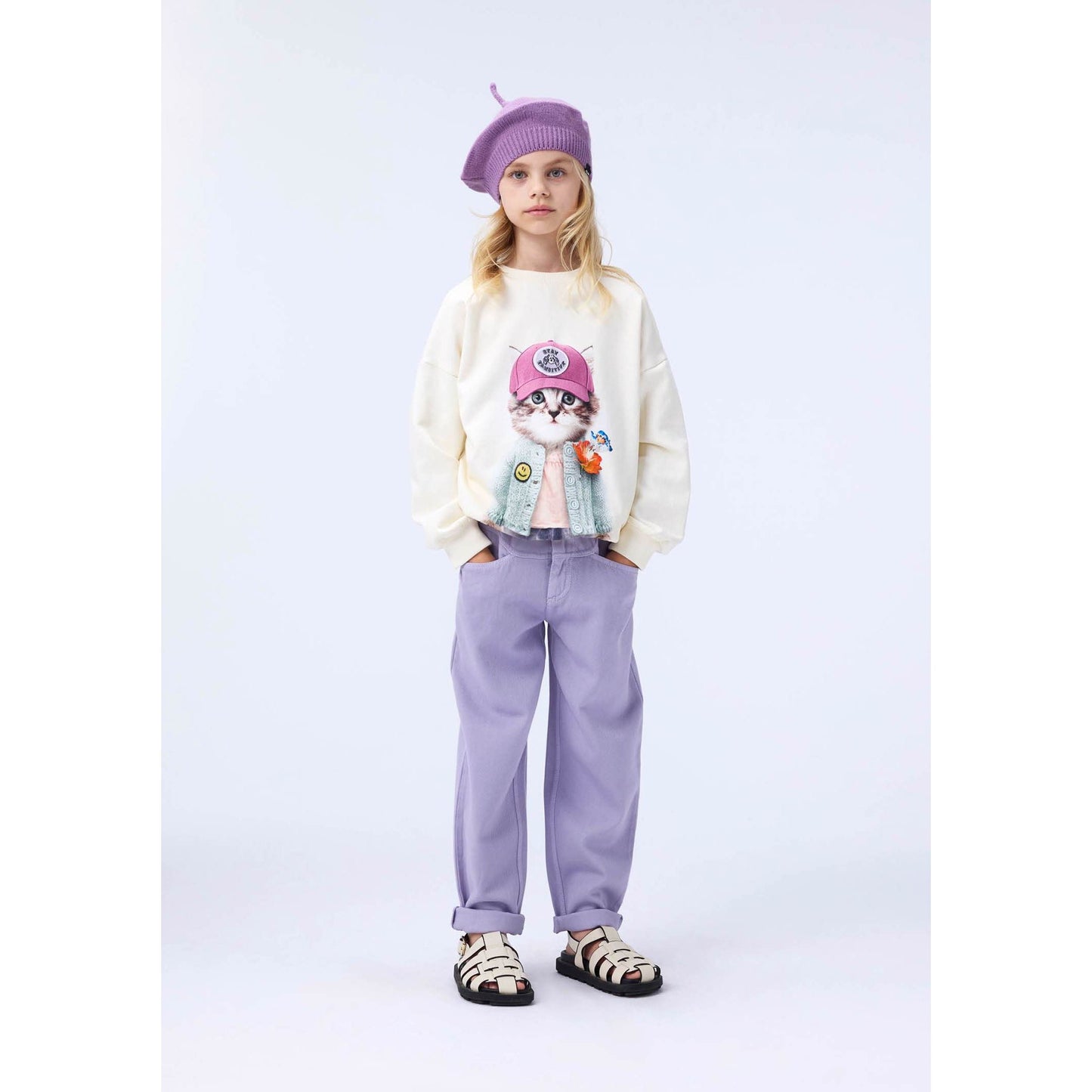 Pantalón Recto Lavanda - Molo