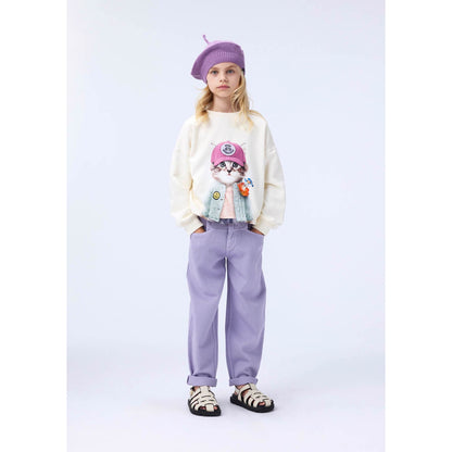 Sudadera Gato con Gorro “Stay Pawsitive” – MOLO